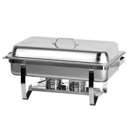 Stainless Steel 16 Liter Single Tray Chafing Dish