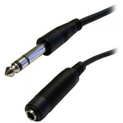 Stereo Plug 6.35mm Male to 3.5mm Female cable- 1.5M