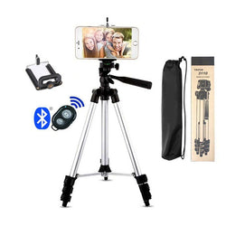 3110 Mobile Phone Tripod with Holder + Shutter