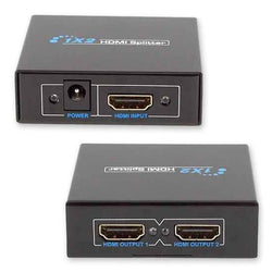 2 Port HDMI Splitter Adapter