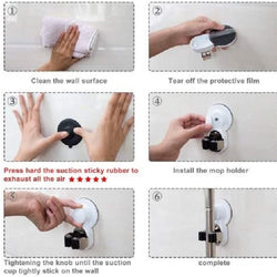 Suction Cup Mop and Broom Holder