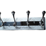 4 Hooked Towel Hanger