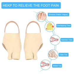 Non-Slip Heel Strap Breathable Toe Separator