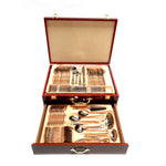 72 Pieces Stainless Steel Cutlery Set In Wooden Box