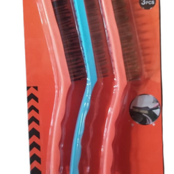 3 Brush Types Stainless Steel