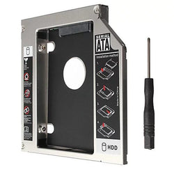 Aluminum Universal SATA 2nd HDD Caddy 9.5mm Hard Drive Enclosure