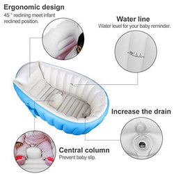 Foldable Inflatable Newborn Baby Bathtub