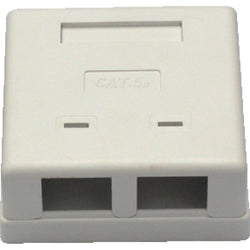 CAT5 Wall Box – Dual RJ45
