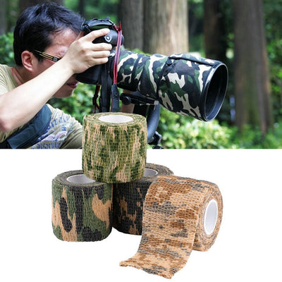 Camouflage Wrap Rifle Hunting Shooting Cycling Tape