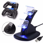 PS4 Dual USB Charging Dock Station Stand