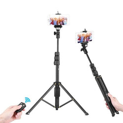 Andowl 2-In-1 Selfie Stick And Tripod With Remote Q-LH8