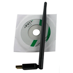 2.4G Wireless USB Adapter 802.11N 6DB Wi-Fi Antenna Receiver