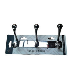 3 Hooked Towel Hanger
