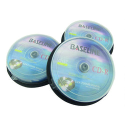 Baseline CD-R 10PK SPINDLE (Non - Printable)