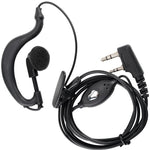Walkie Talkie 2-Pin Earpiece Headset For Baofeng Two Way Radio