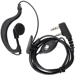 Walkie Talkie 2-Pin Earpiece Headset For Baofeng Two Way Radio
