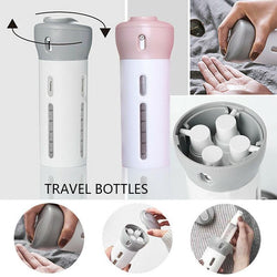 4-in-1 Lotion Shampoo Gel Travel Dispenser