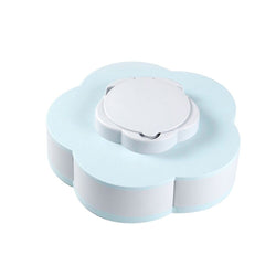 Pattern Rotating Candy Box - Blue