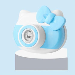 Cat Bubble Toy Camera - Blue
