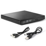 USB Slim External Portable DVD-RW Drive 2.0