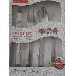 TISSOLLI -16 PCS SENIOR STAINLESS STEEL CUTLERY SETS