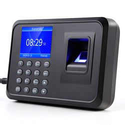 Fingerprint Time Recorder - Black