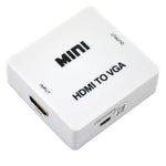 HDMI TO VGA Video Conversion- White