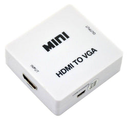 HDMI TO VGA Video Conversion- White