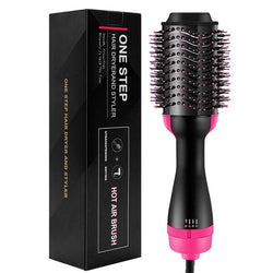 One Step Hot Air Brush Hair Brush Straightener