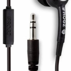 iFrogz Plugz Mobile with Mic - BLACK