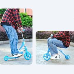 2-in-1 Kids Kick Scooter