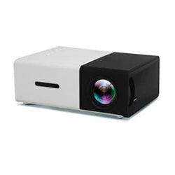 Portable Mini HD LED Projector - Black