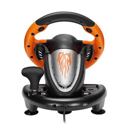 PXN V3II Wired Racing Game Steering Wheel- Orange