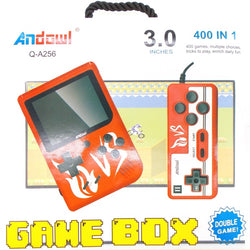 ANDOWL Double Game Box 3.0 Inches 400 IN 1 -Q-A256
