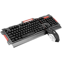 Wired Gaming Keyboard & 6 Button Mouse Combo -K33 E-Sports