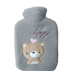 Hot Water Bottle with Fleece