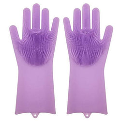 Reusable Silicone Gloves for Kitchen - Bathroom - Pets and Car