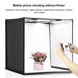 Dual LED Photo Softbox 40cm Studio Box Kit