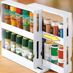 Swivel Store Spice Rack Organizer