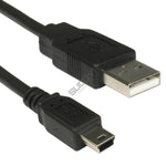 USB to Mini USB Cable 1.5m