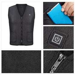 Intelligent Electric USB Heated Thermostatic Vests