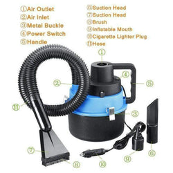 Dual-Use Car Vacuum Cleaner